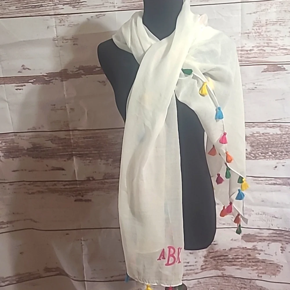Tassel scarf